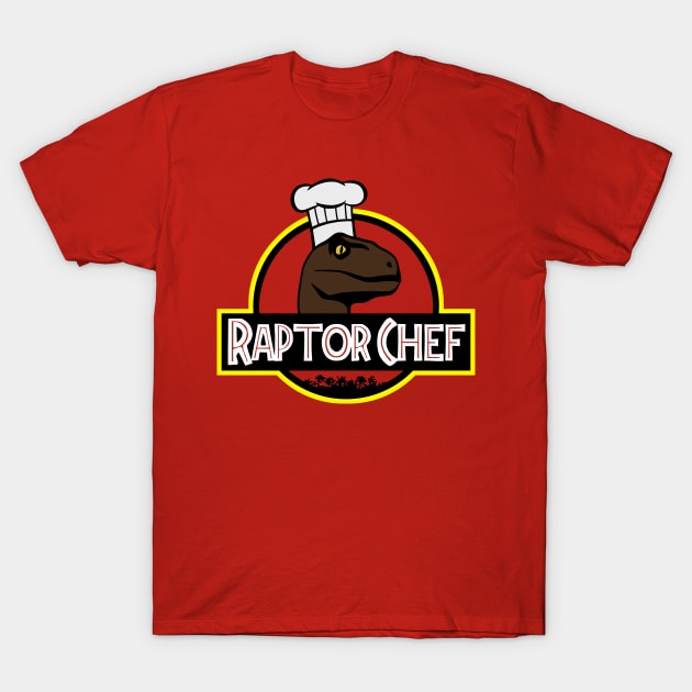 Raptor chef T-Shirt by GGMcGee